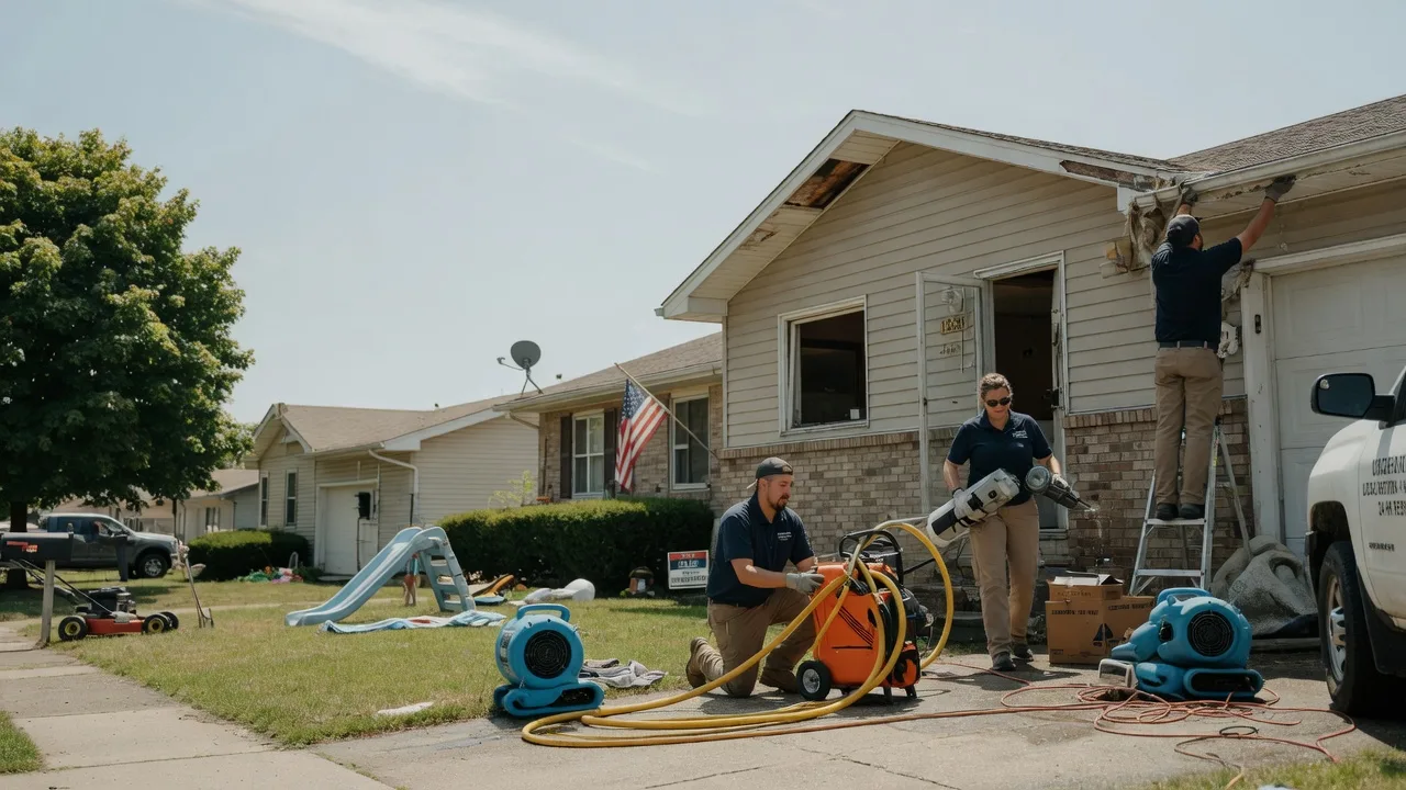 Water Damage Restoration in Amlin, OH near me